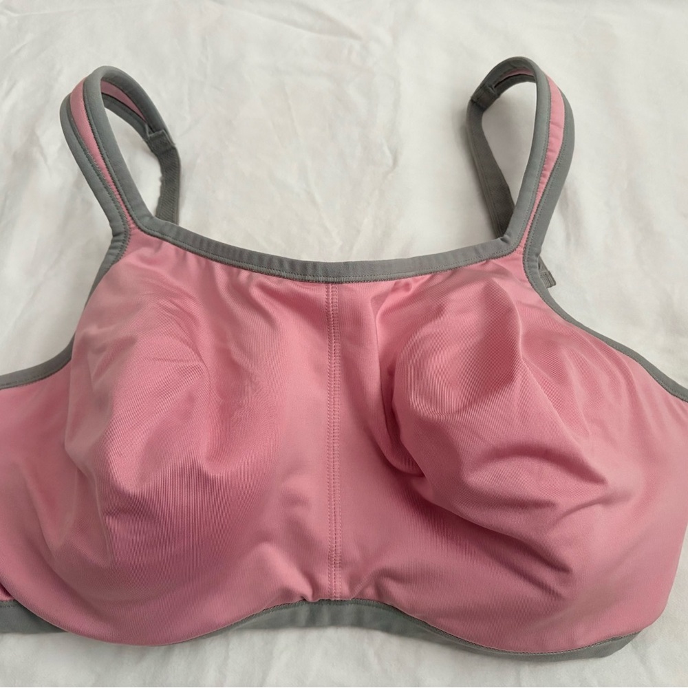 Natori Pink and Gray Sports Bra